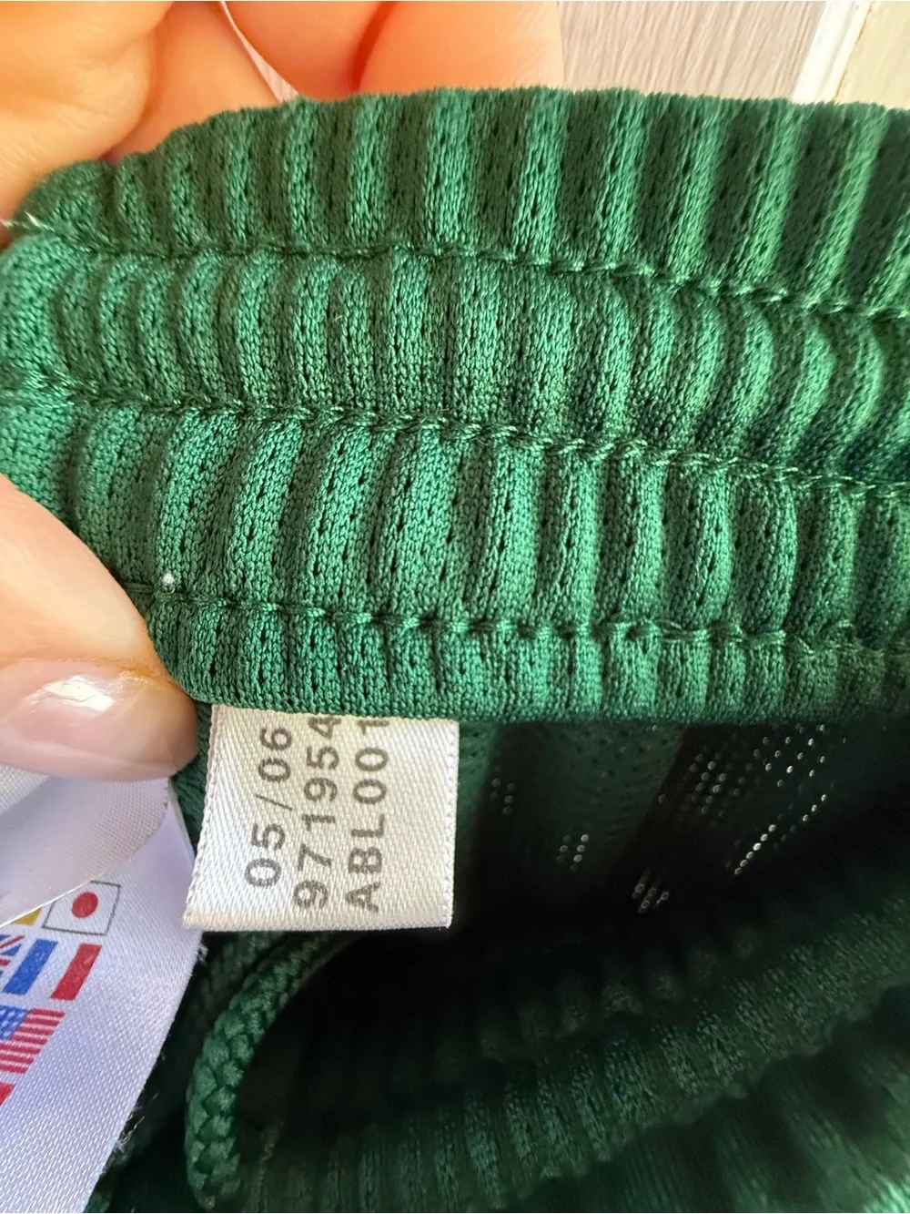Adidas Kids Green Track Pants with Side Stripes
